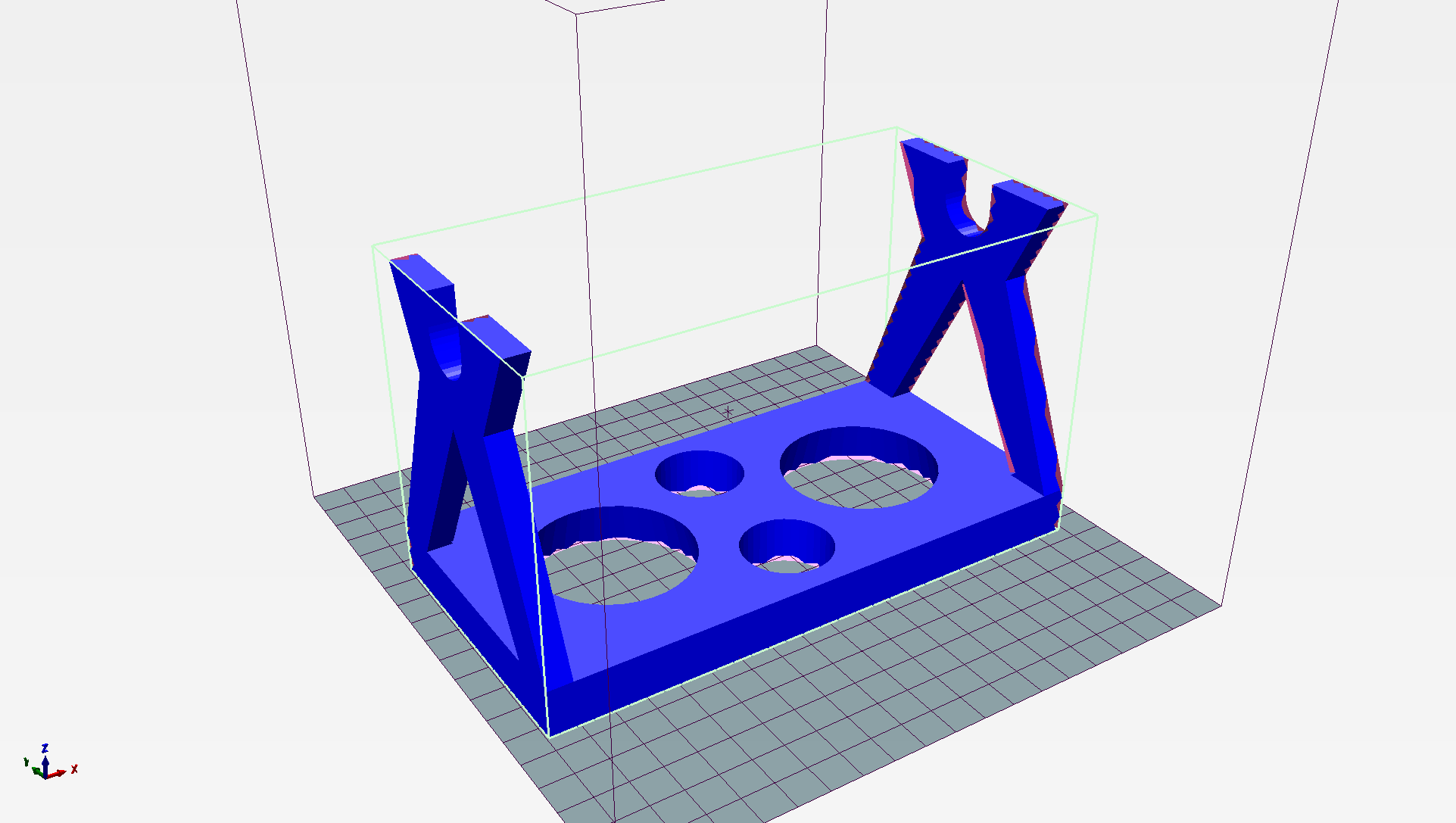 3D model of bottle holder